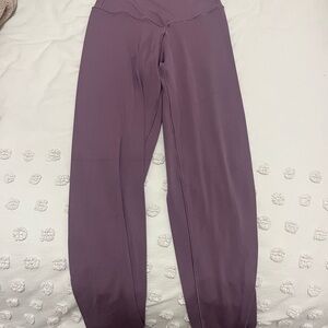 Aerie Mauve High-Waisted Leggings